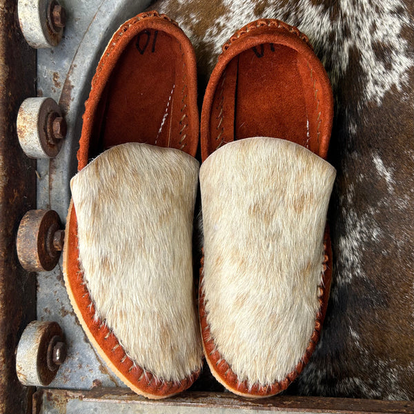 Cowhide Mules (Size 10)
