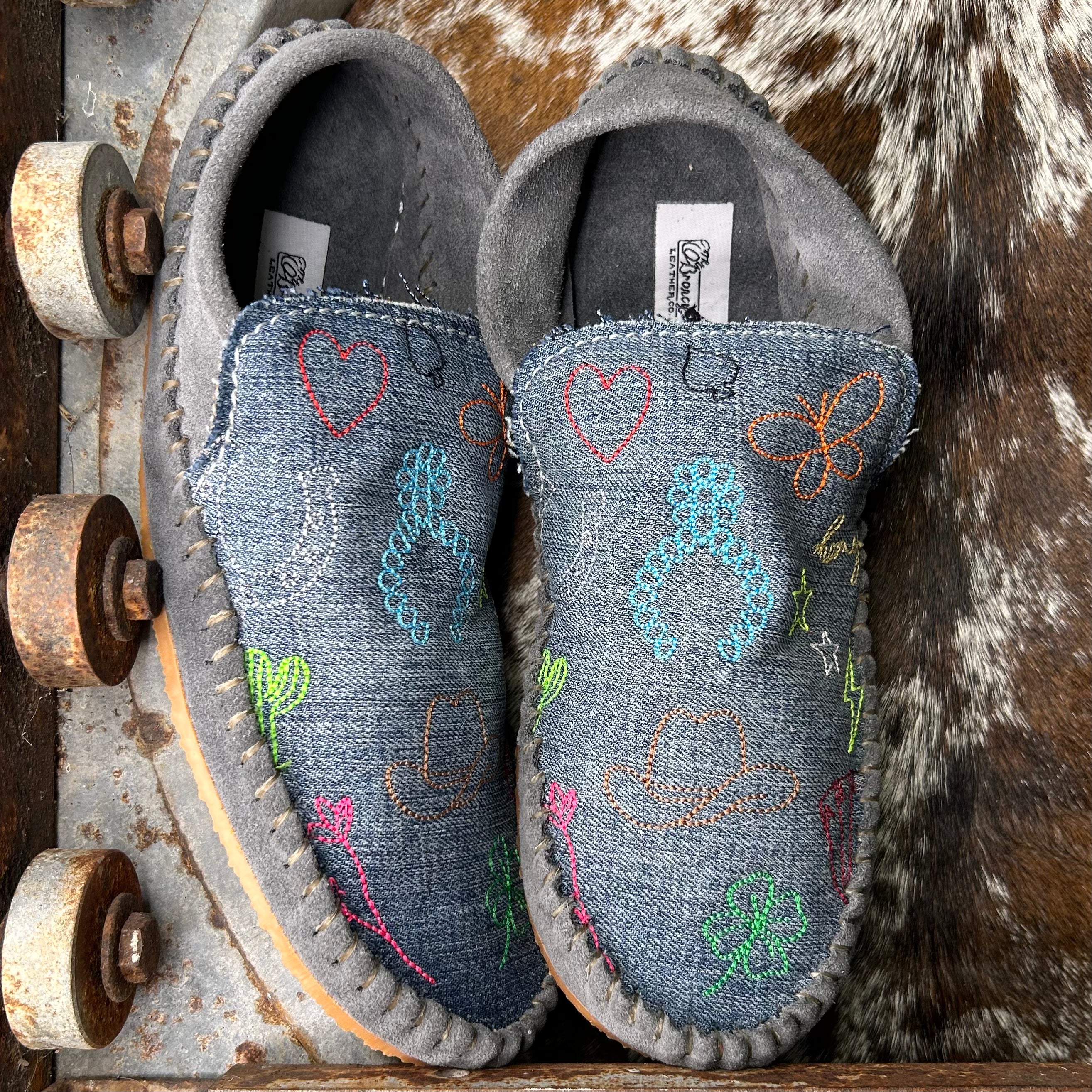 Denim Tattoo Dayworkers (Size 7)