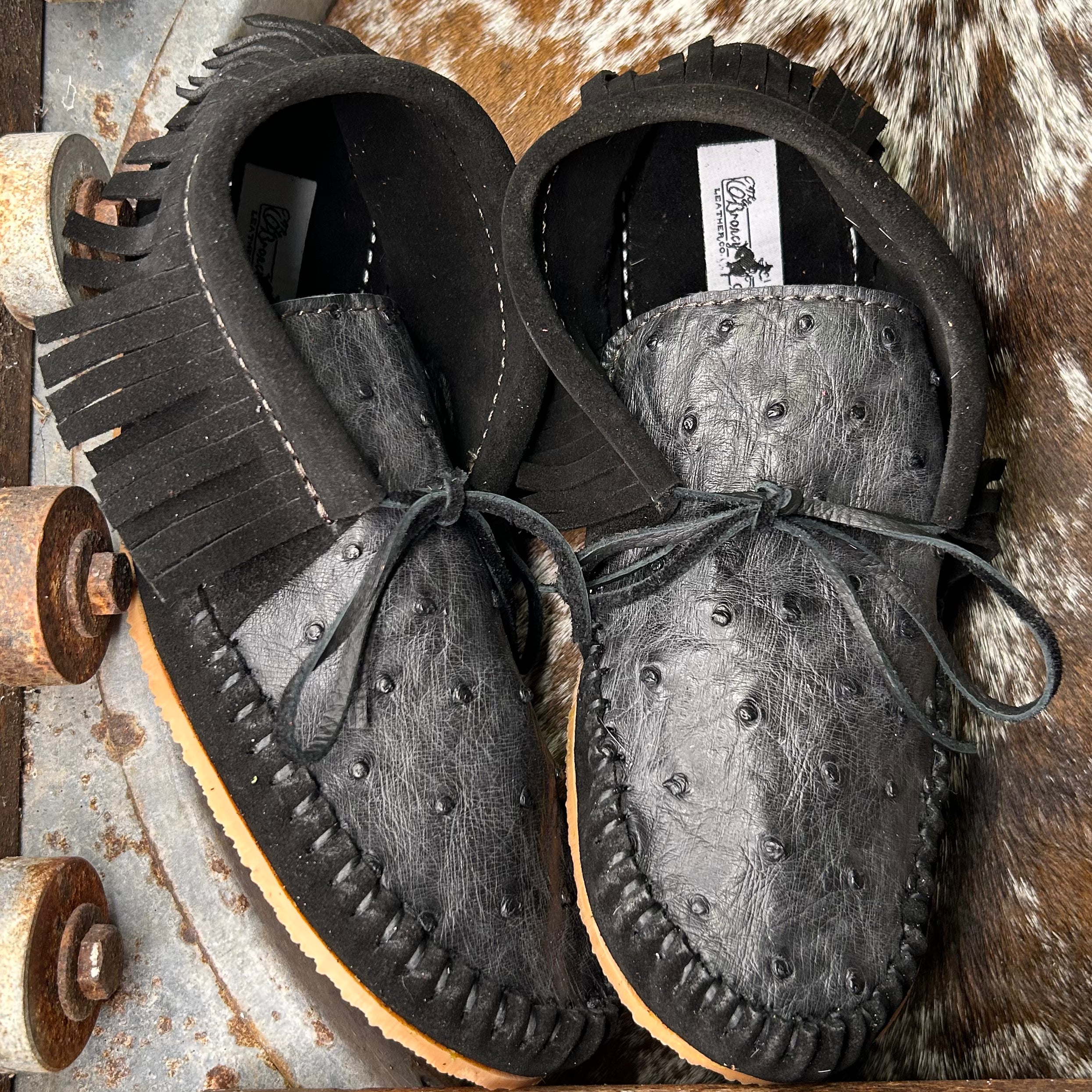 Ostrich Shorties (Size 7)