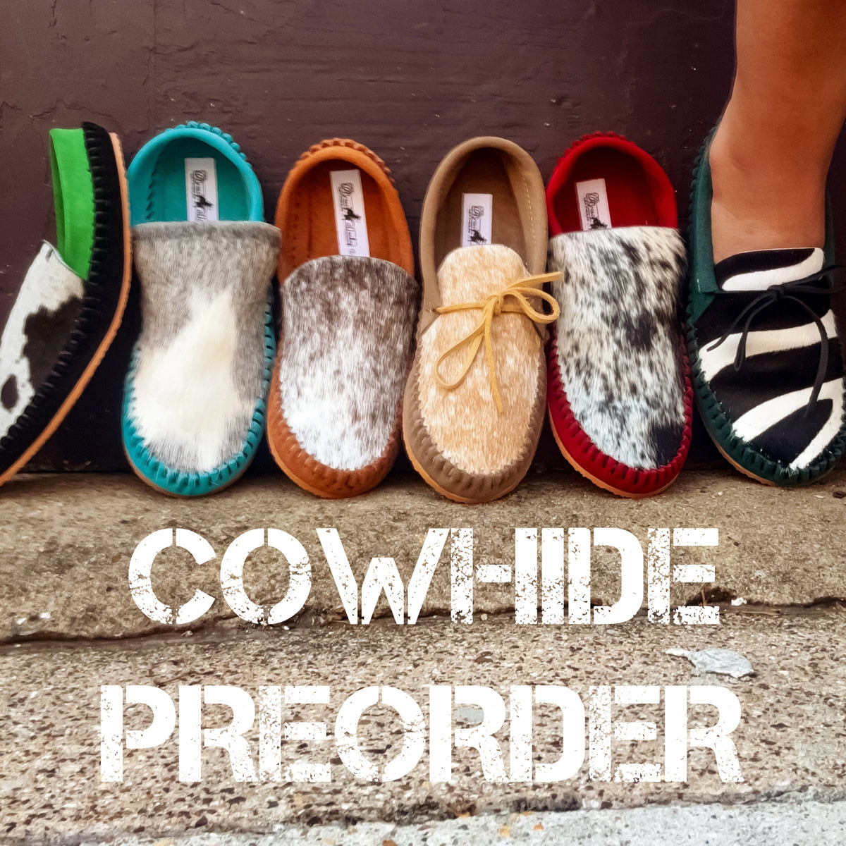 COWHIDE PREORDER (please read description!)