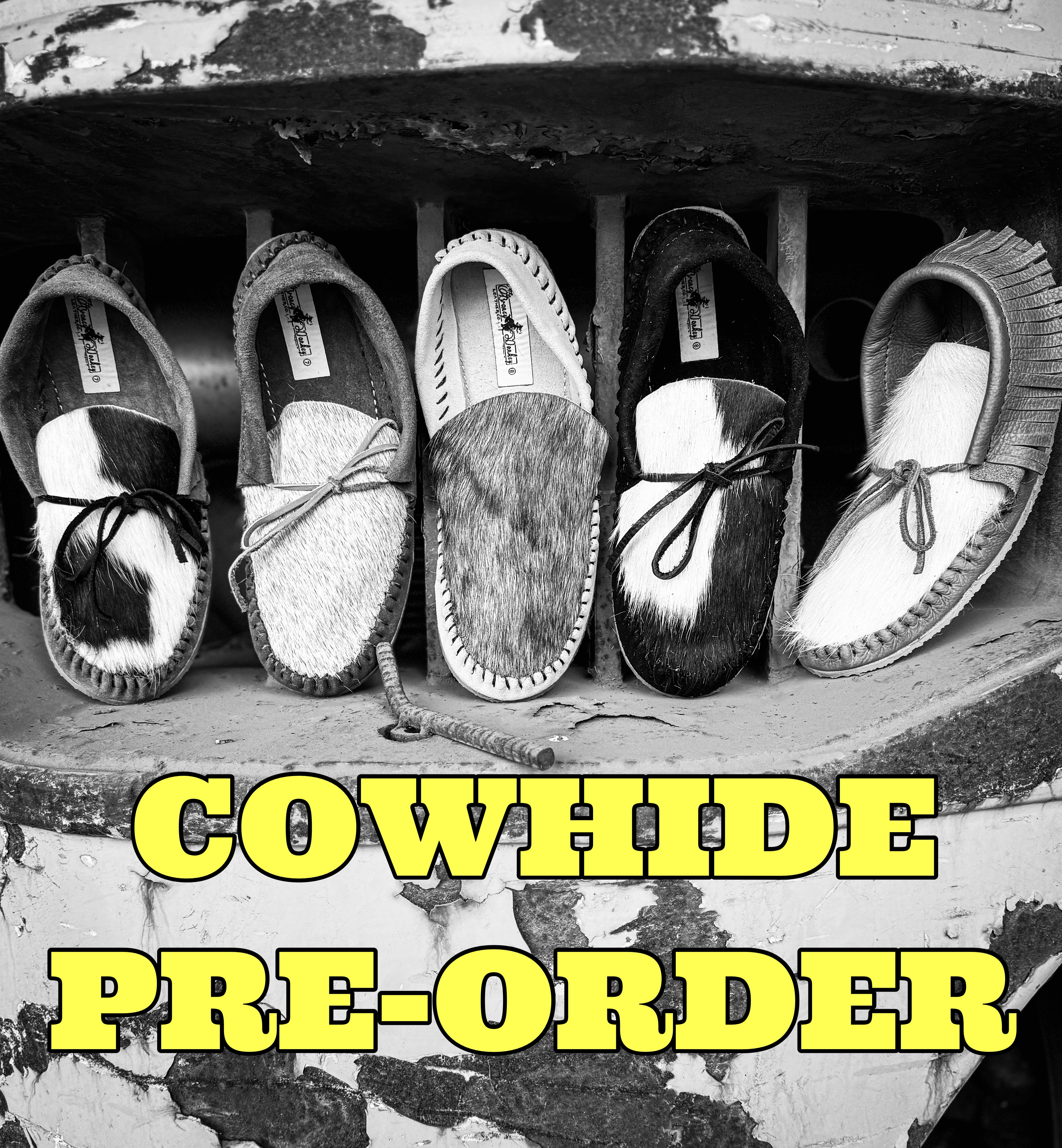 CUSTOM COWHIDE PREORDER (please read description!)