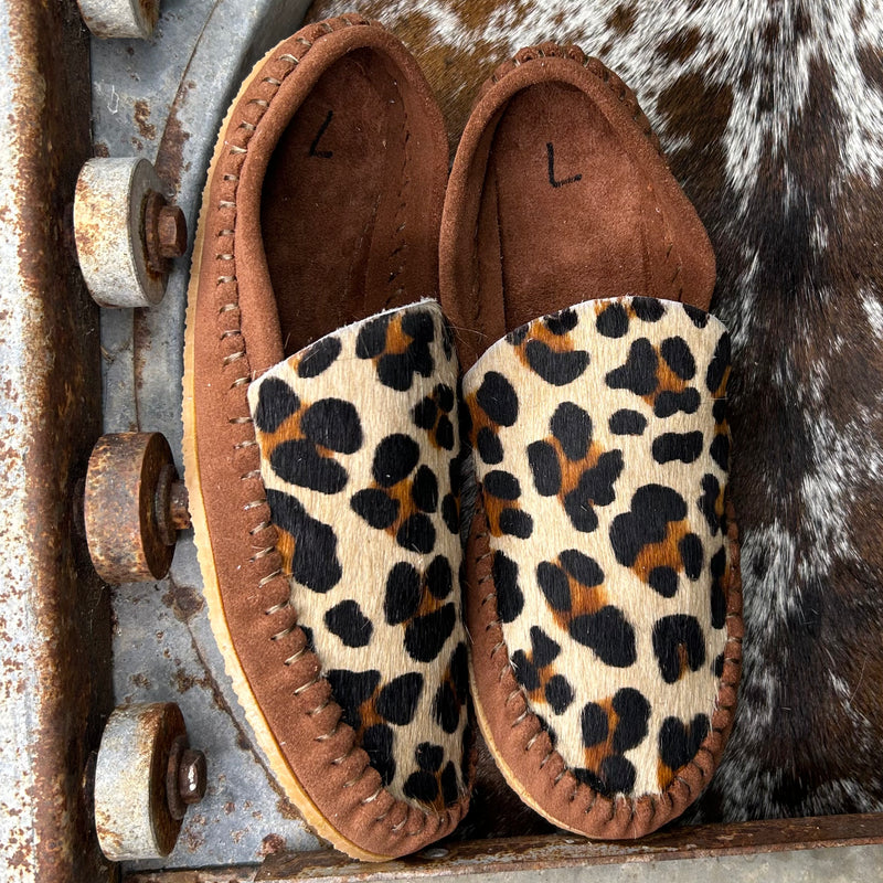 Leopard mule (size 10)