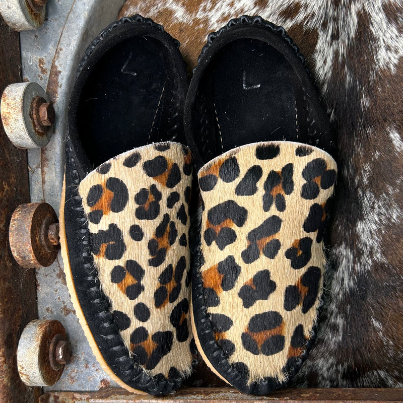 Leopard mule (size 10)