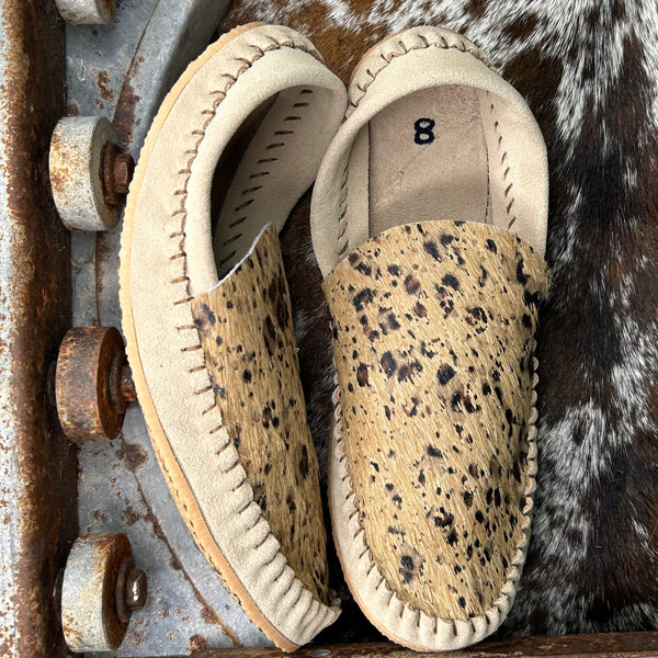 Leopard mule (size 10)