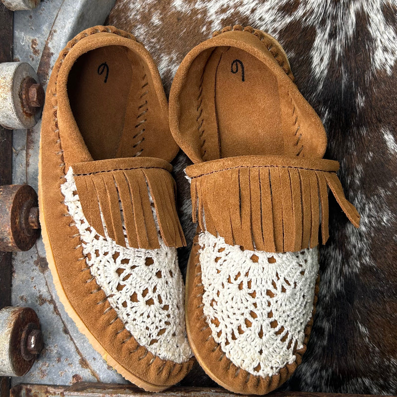 Crochet Fringe Dayworker (size 6)