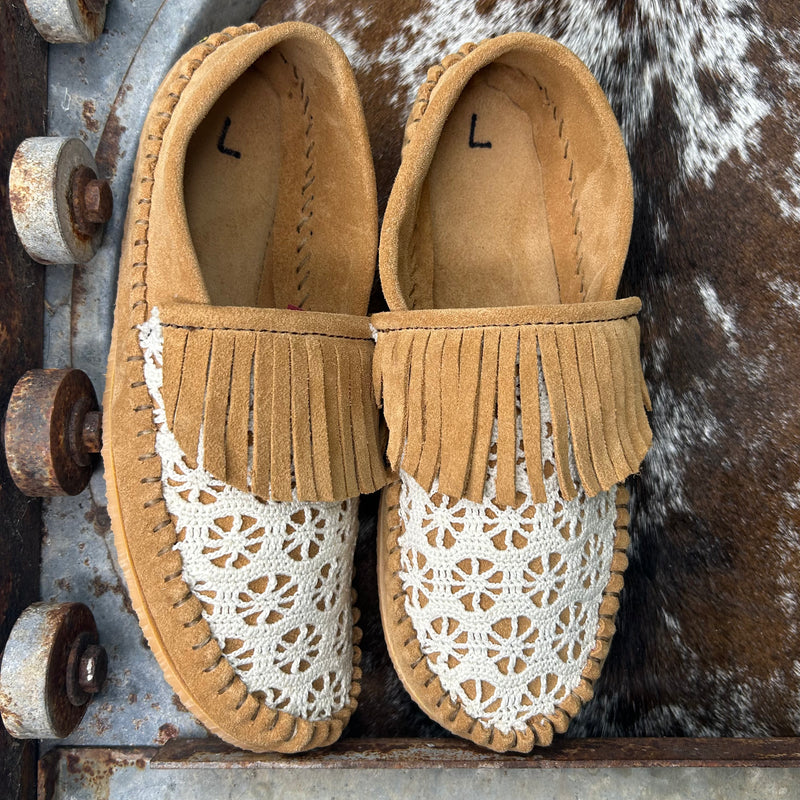 Crochet Fringe Dayworker (size 7)
