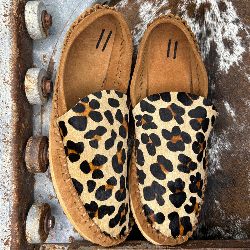 Leopard mule (size 11)