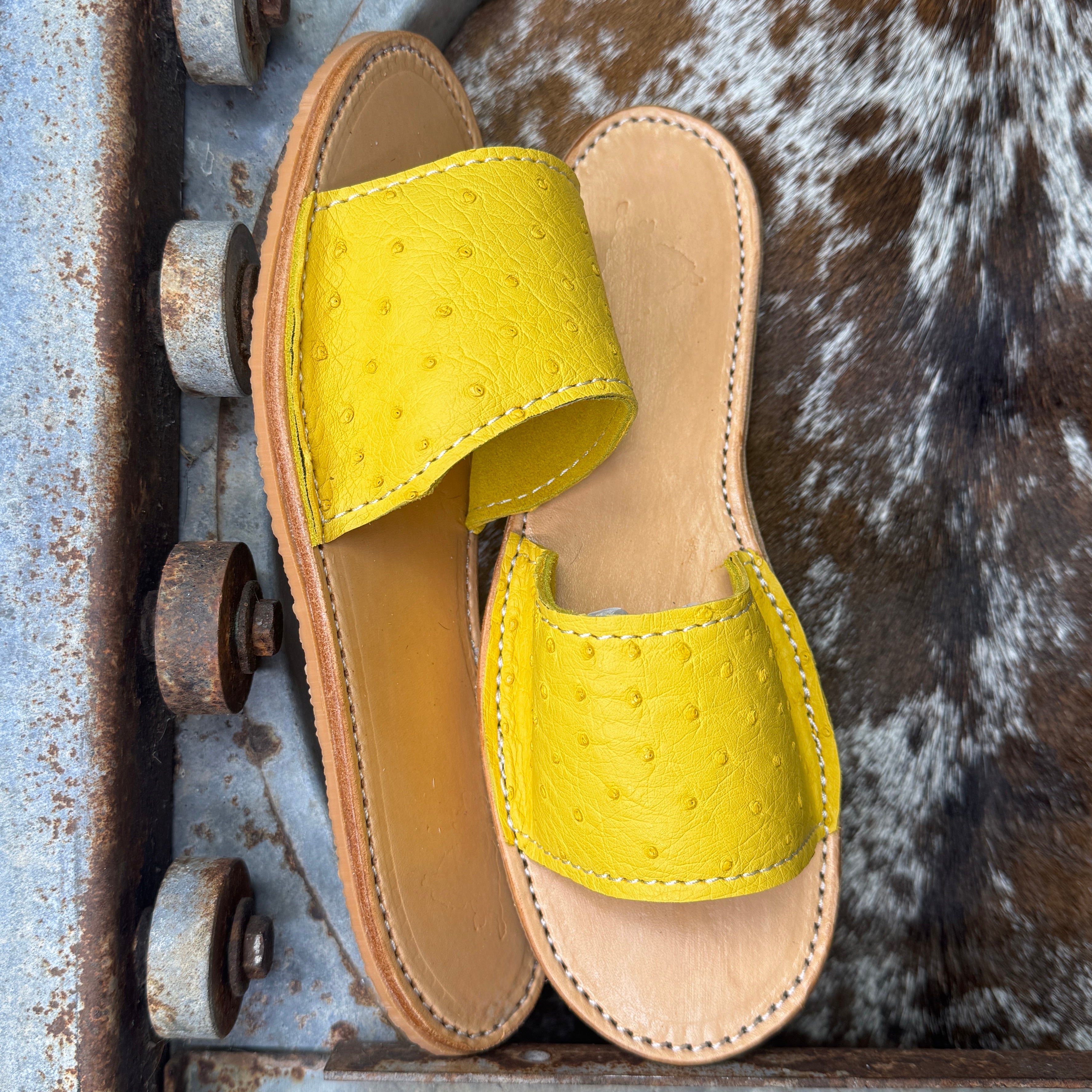 Ostrich Slides (size 6)