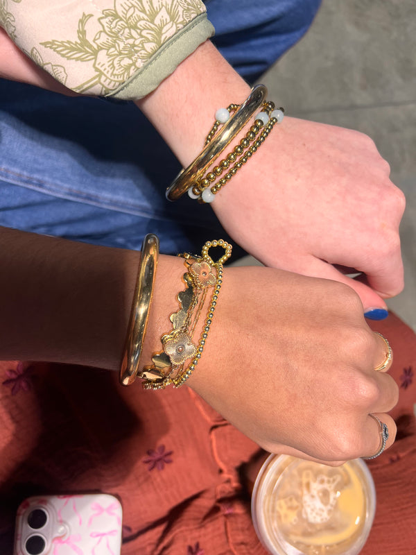 Customized bull ring bracelet (3")