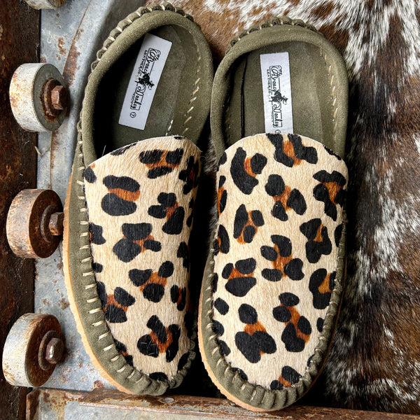 Leopard Mules (Size 8)