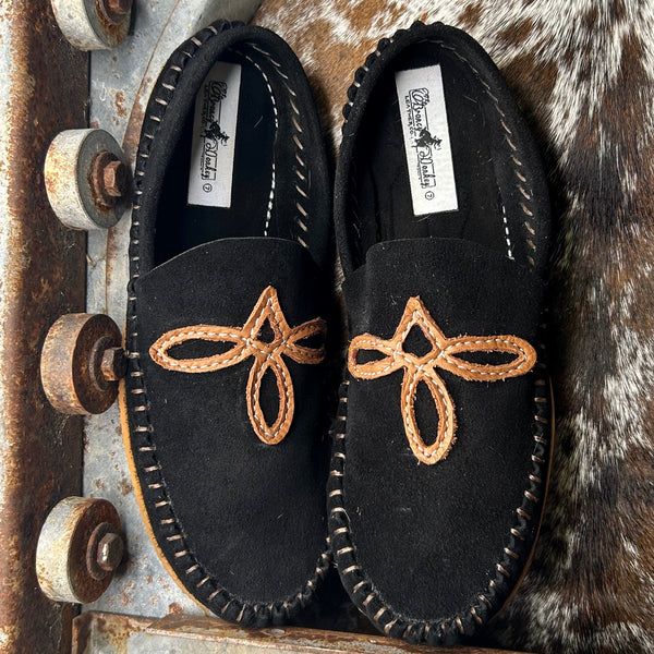 Bootstitch Cutout Mules (Size 8)