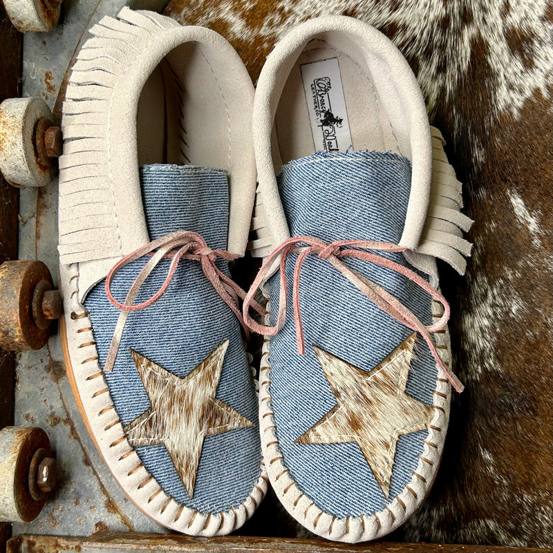 Cowhide Star Shorties (Size 7)