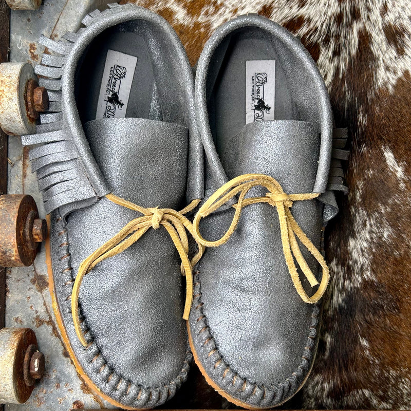 Silver Shorties (Size 8)
