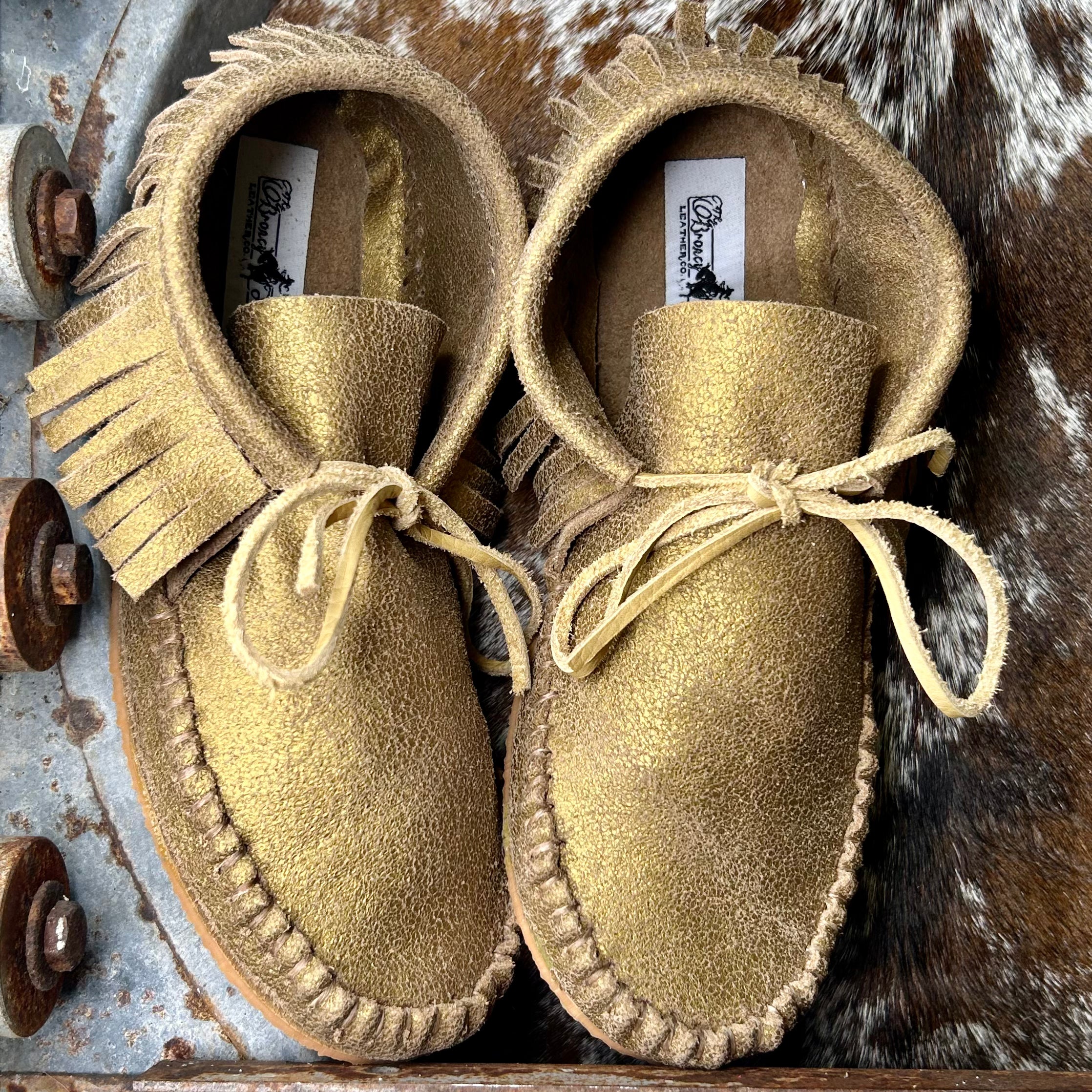 Gold Shorties (Size 9)