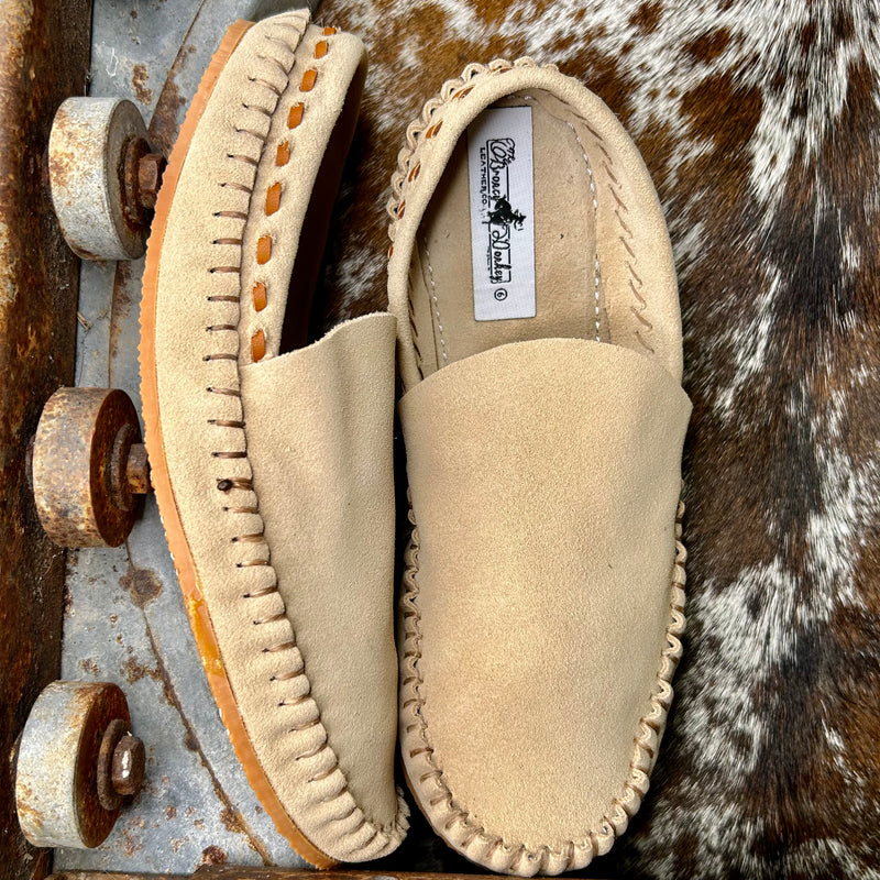 Buckstitch Mules (Size 8)
