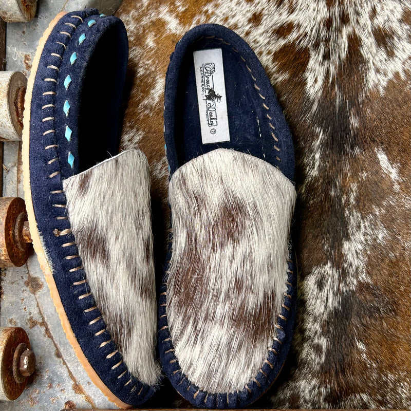 Buckstitch Mules (Size 7)