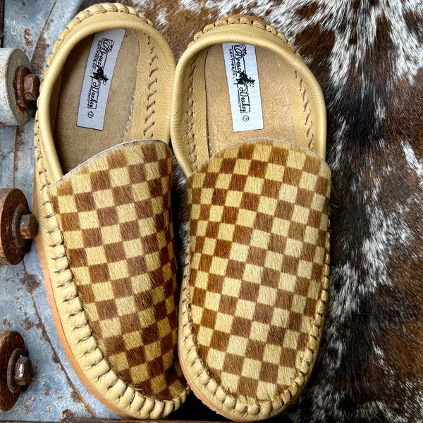 Checkered Mules (Size 8)