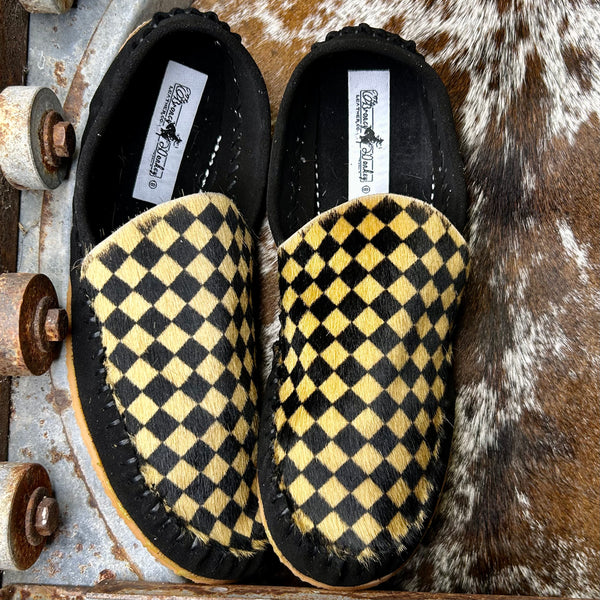 Checkered Mules (Size 8)