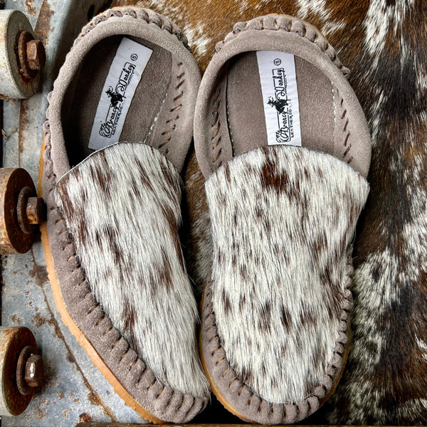 Cowhide Mules (Size 5)