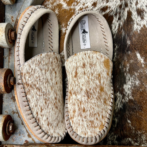 Cowhide Mules (Size 7)