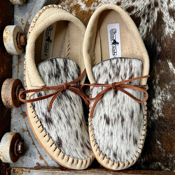 Cowhide Muleys (Size 8)