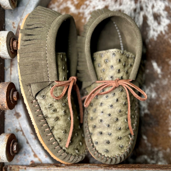 Ostrich shorties (size 6)