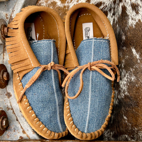 Denim Shorties (Size 7)