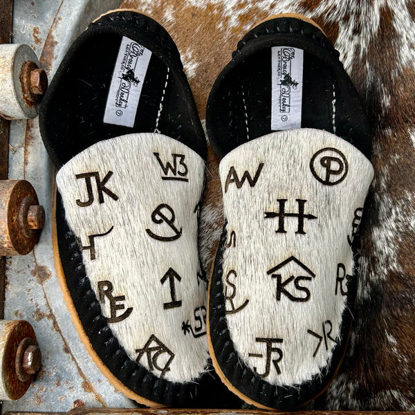 Branded Mules (Size 8)
