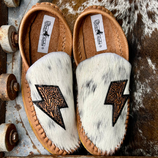 Lighting Bolt Mules (Size 9)