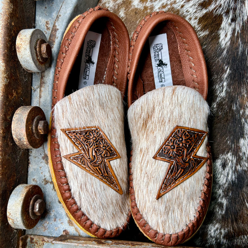 Lighting Bolt Mules (Size 6)