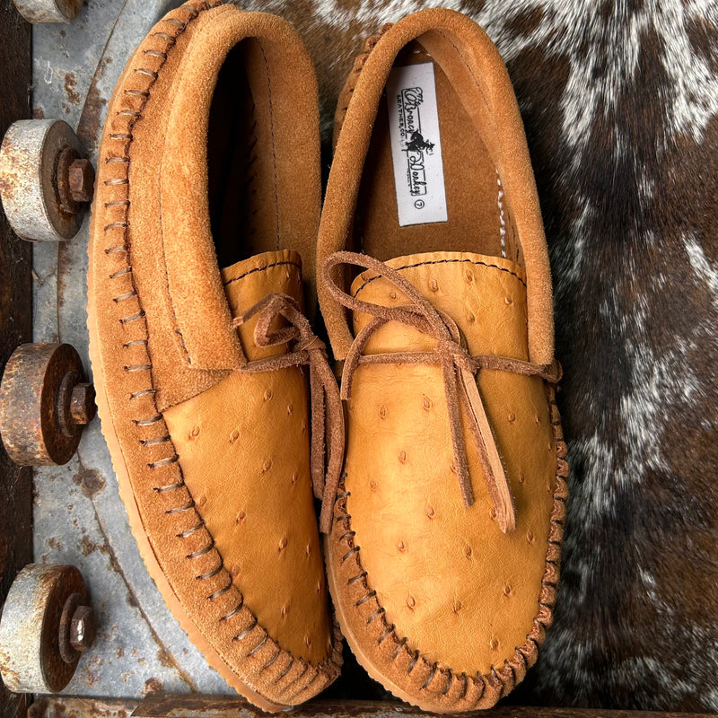 Ostrich Muleys (Size 5) – Broncy Donkey Leather Co