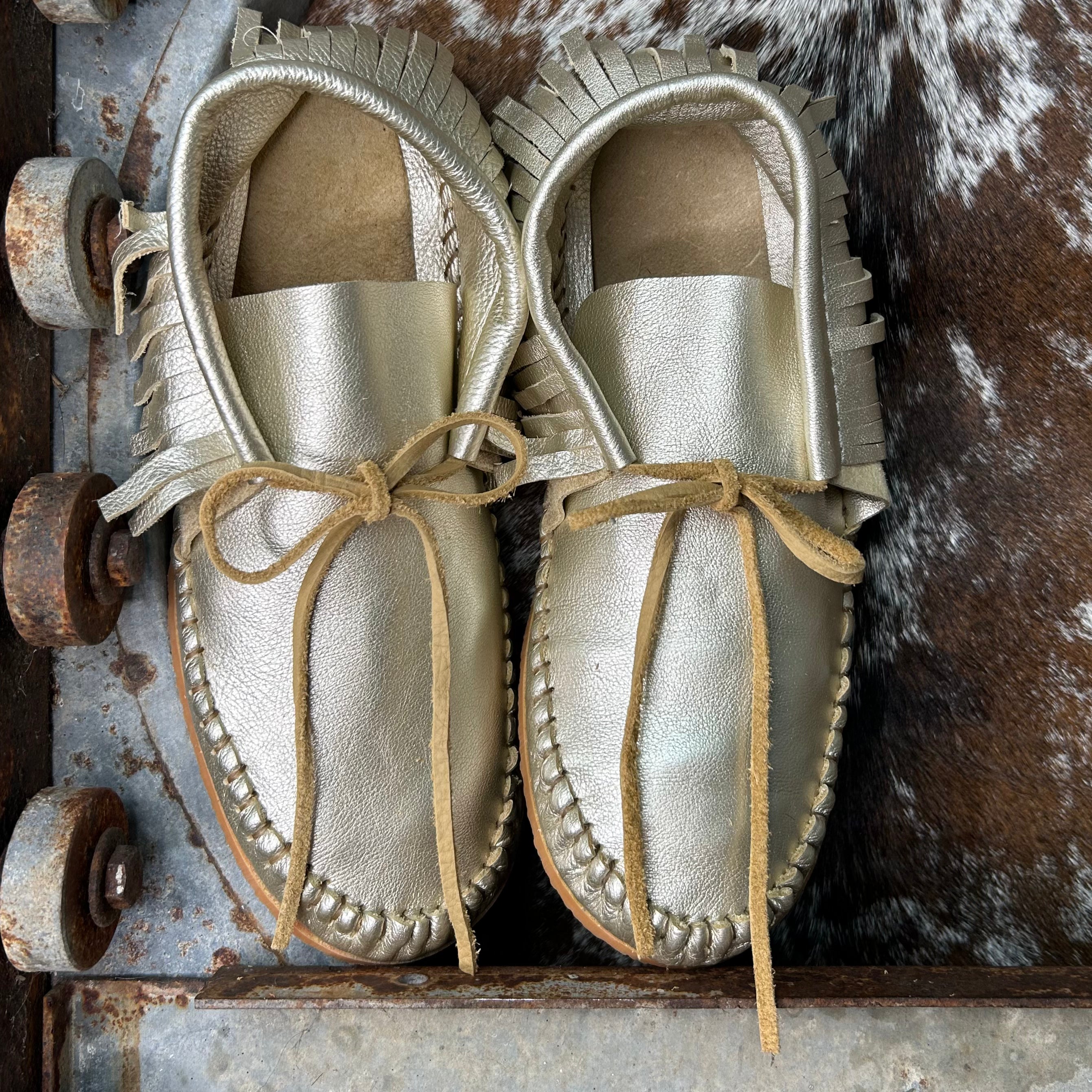 Metallic shorties (size 10)
