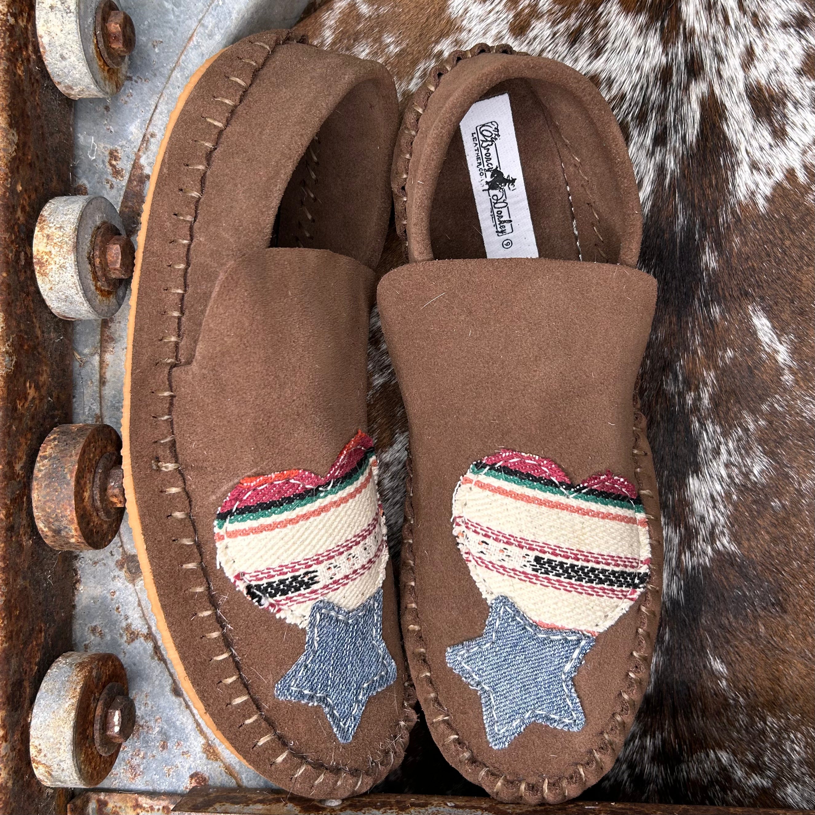 Serape + denim dayworker (size 9)