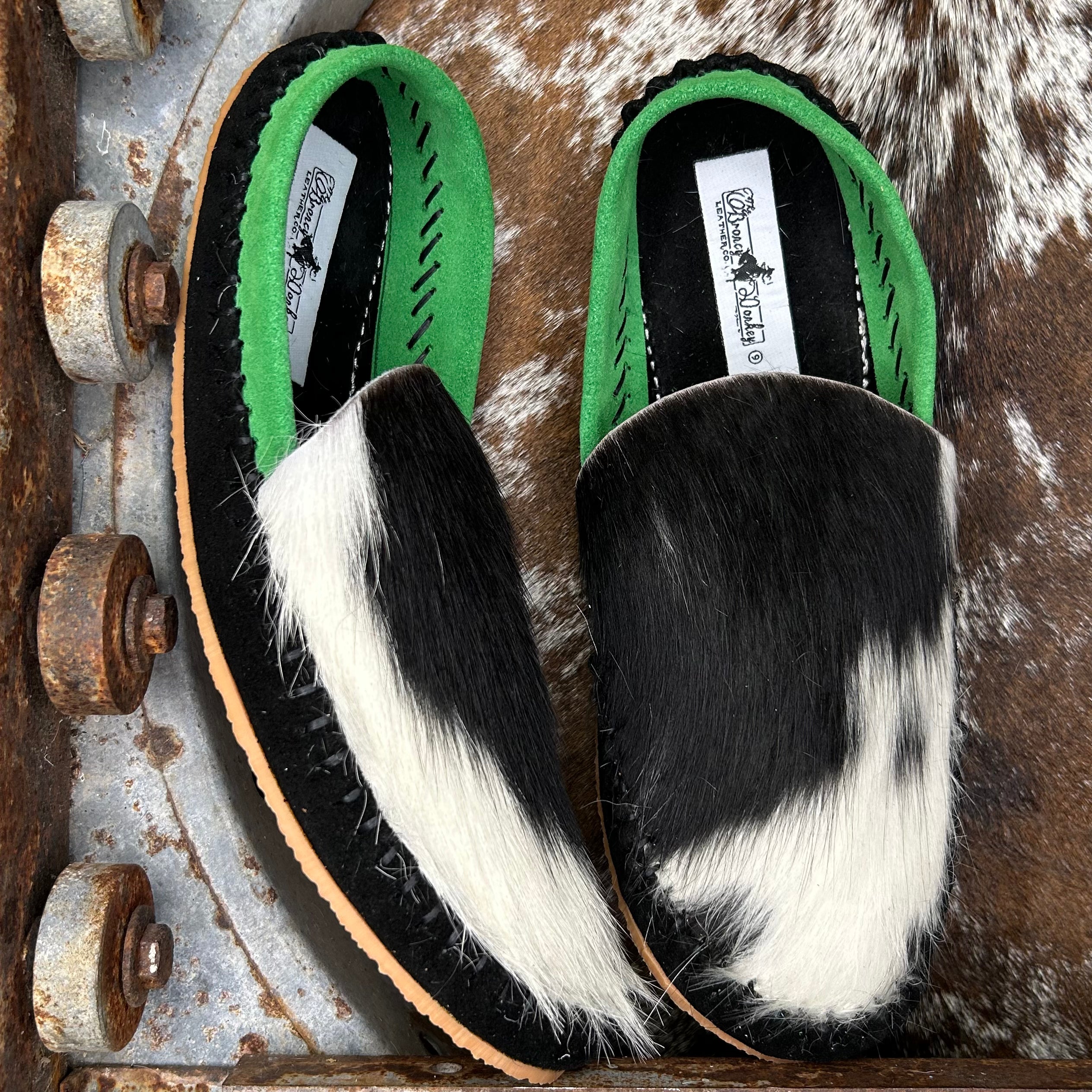 Cowhide Mule (size 9)