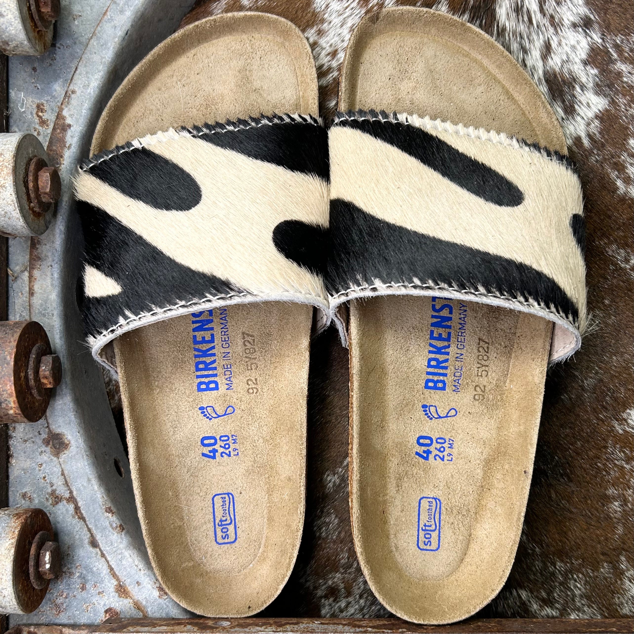 Zebra Rancheras (Size 40)