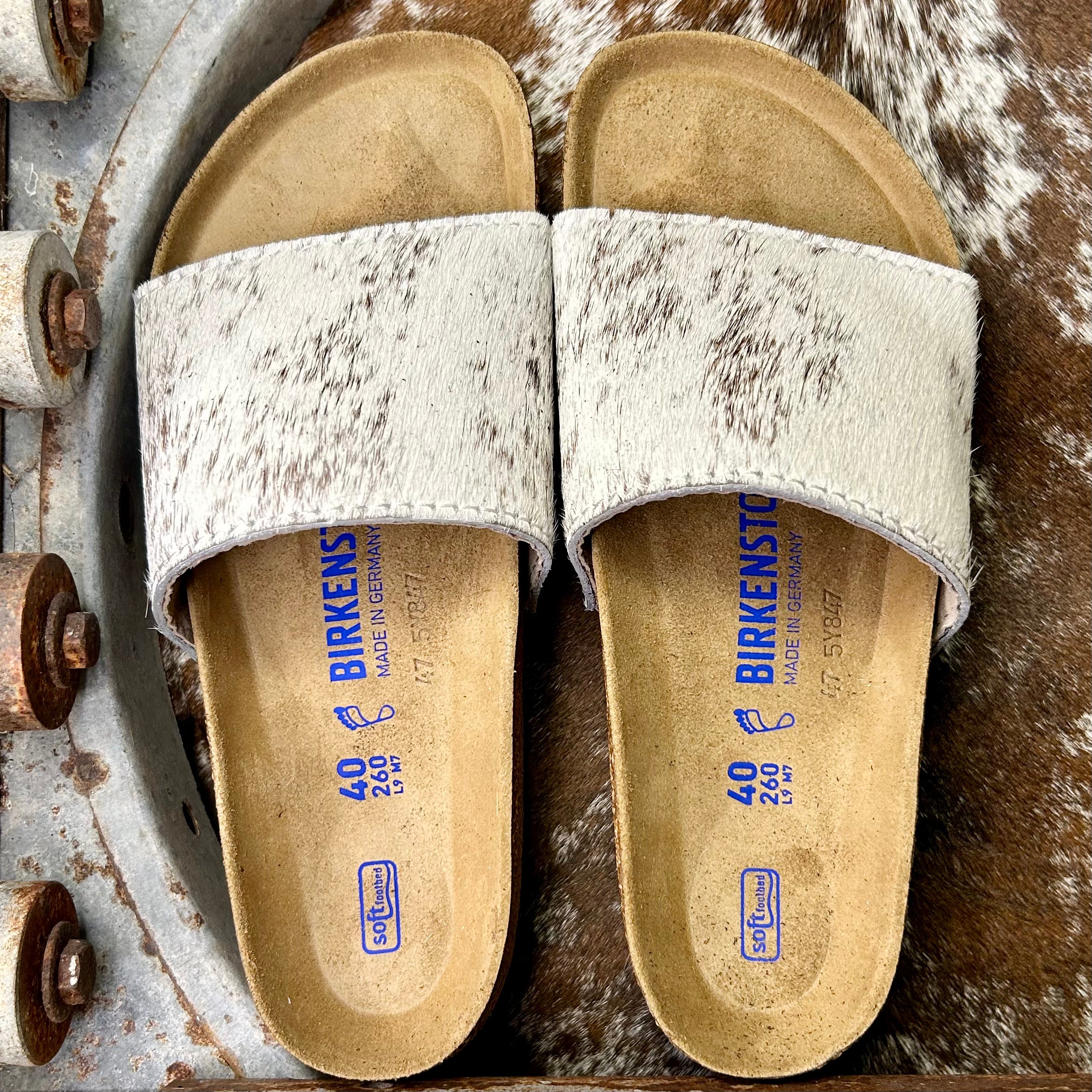 Cowhide Rancheras (Size 40)