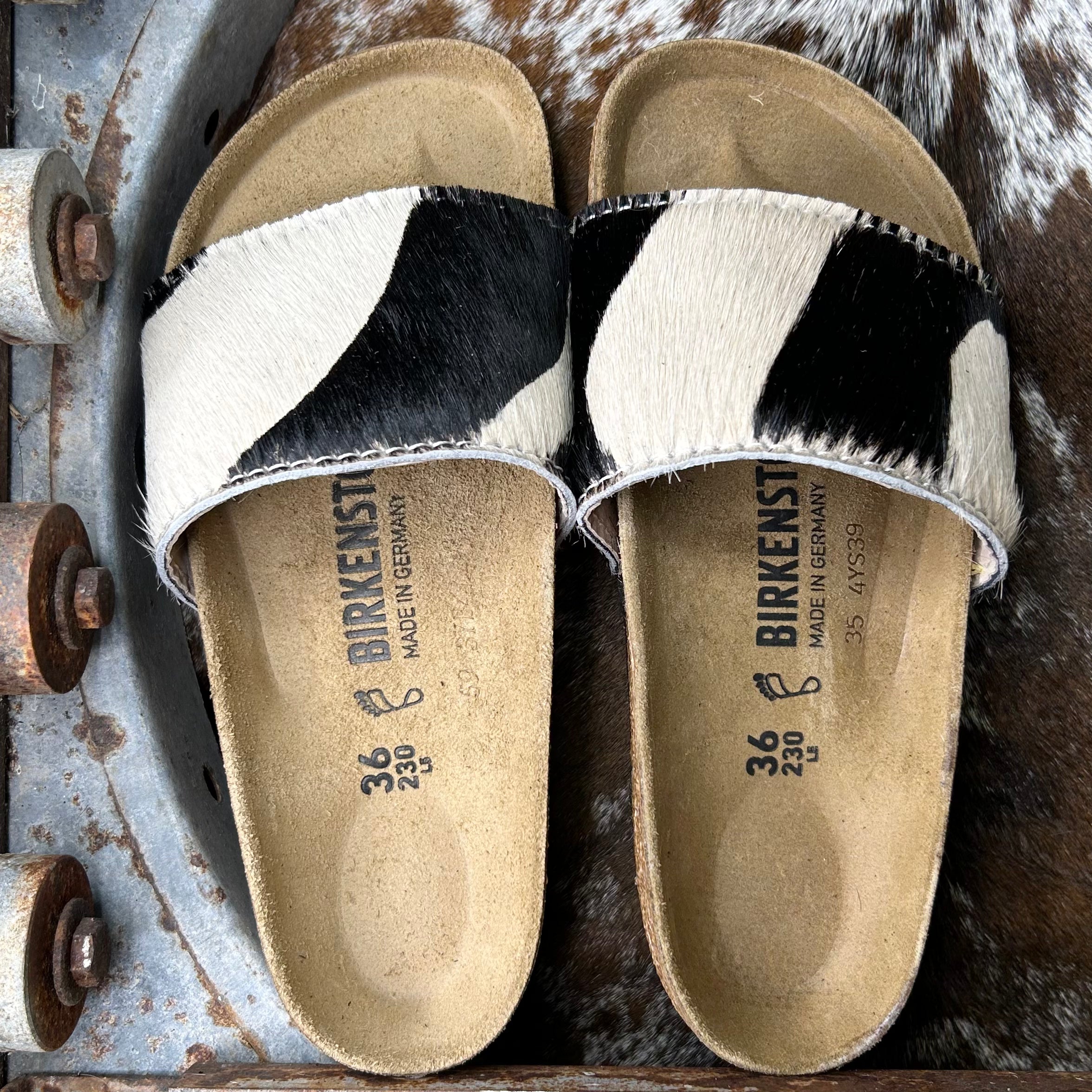 Cowhide Rancheras (Size 36)