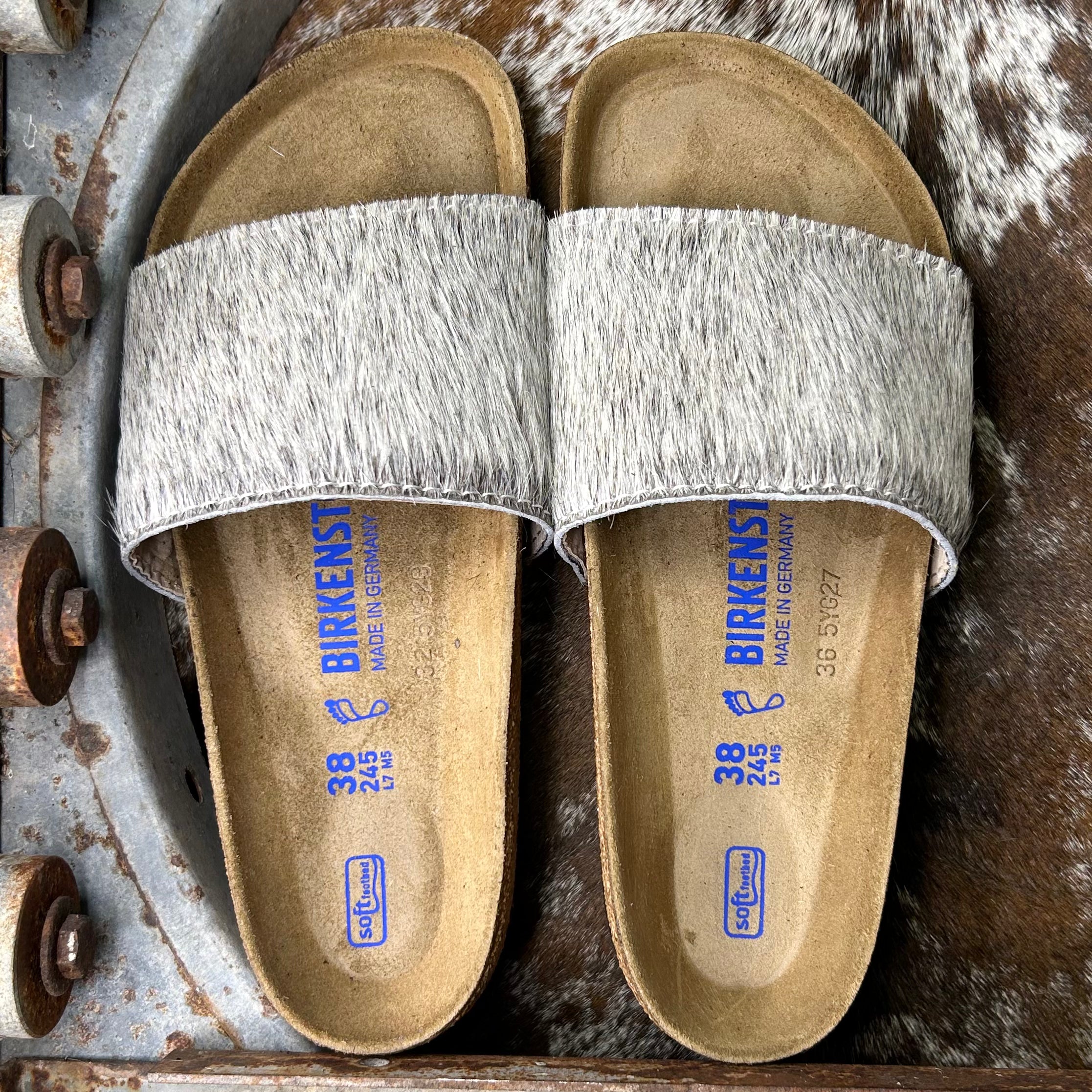 Cowhide Rancheras (Size 38)