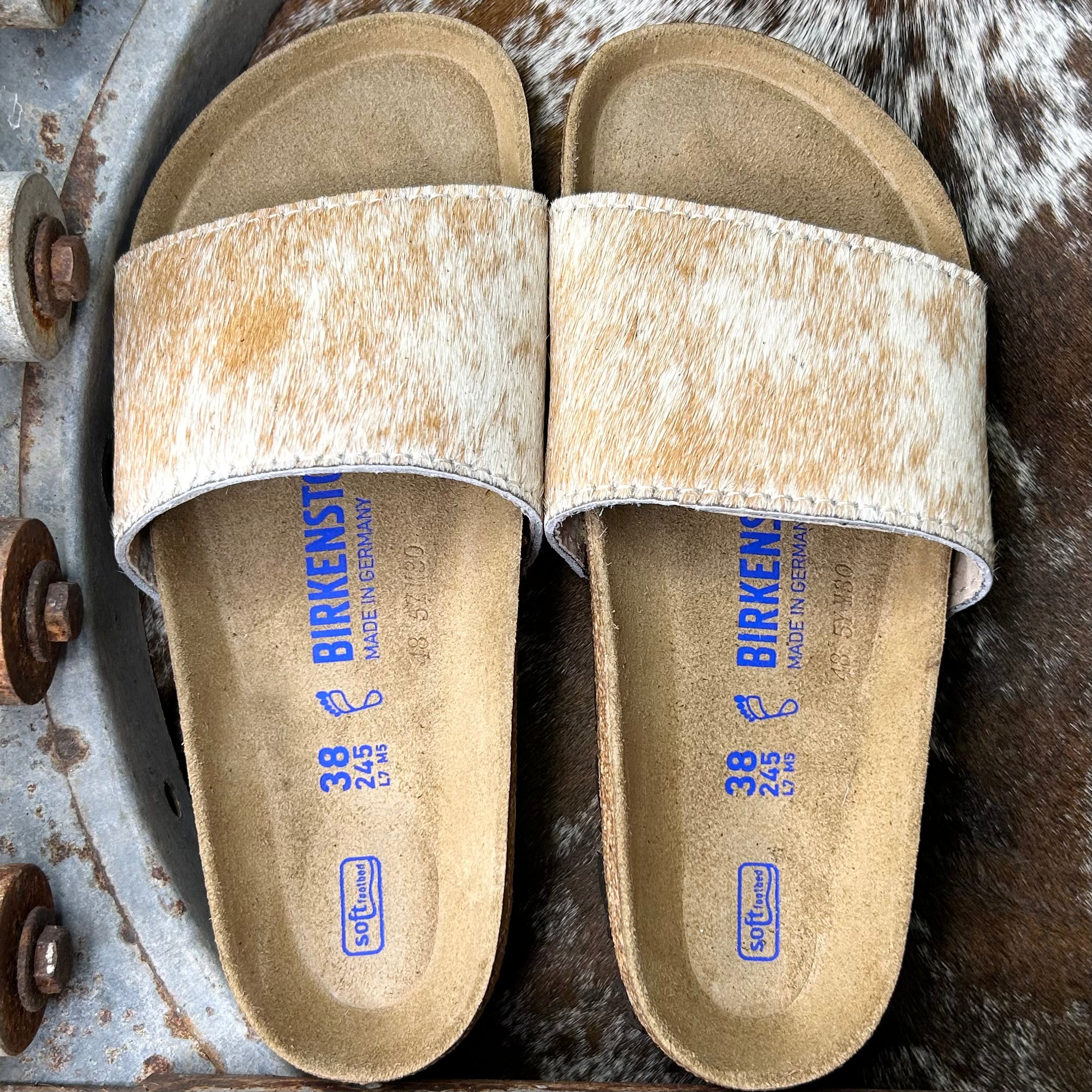 Cowhide Rancheras (Size 38)