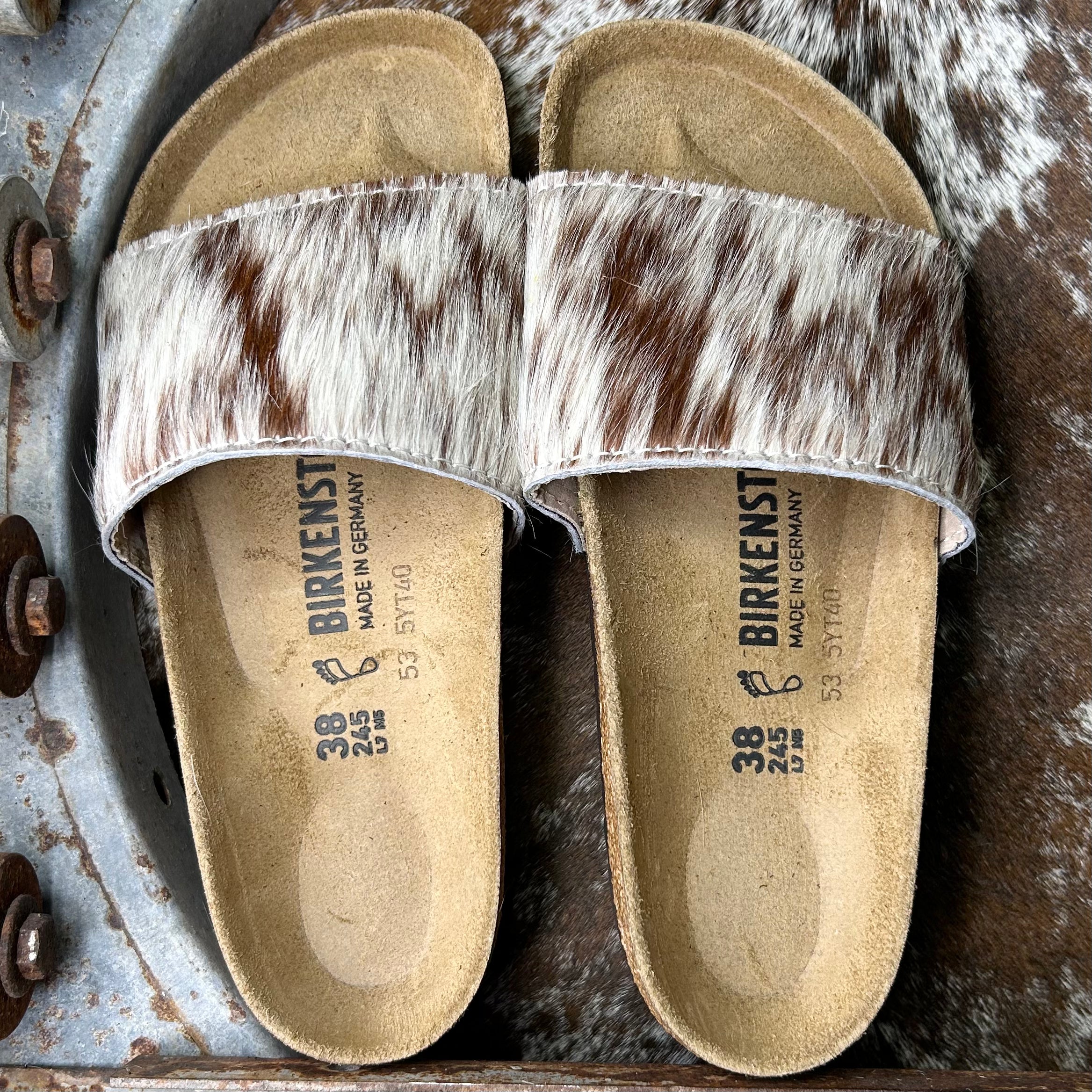 Cowhide Rancheras (Size 38)