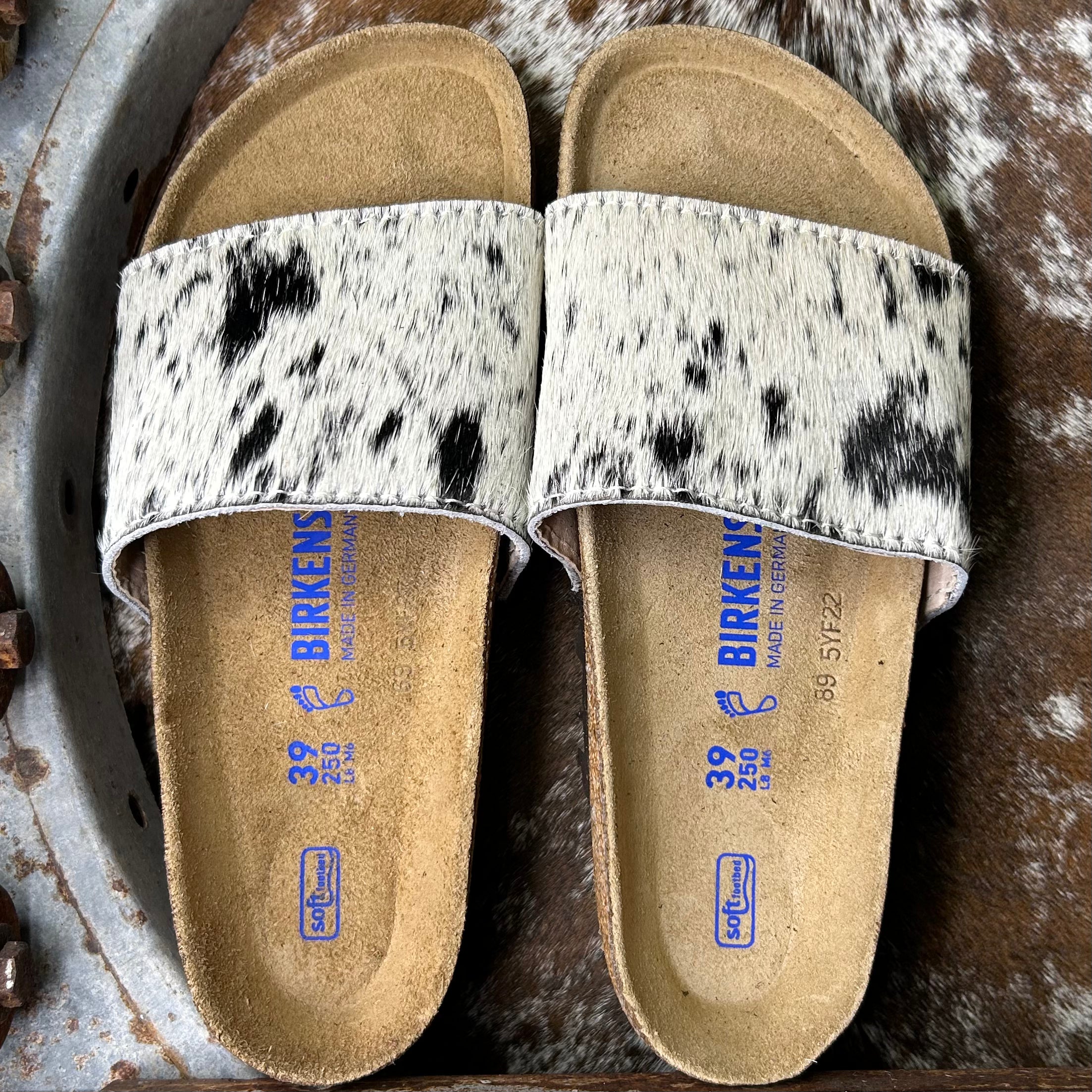 Cowhide Rancheras (Size 39)
