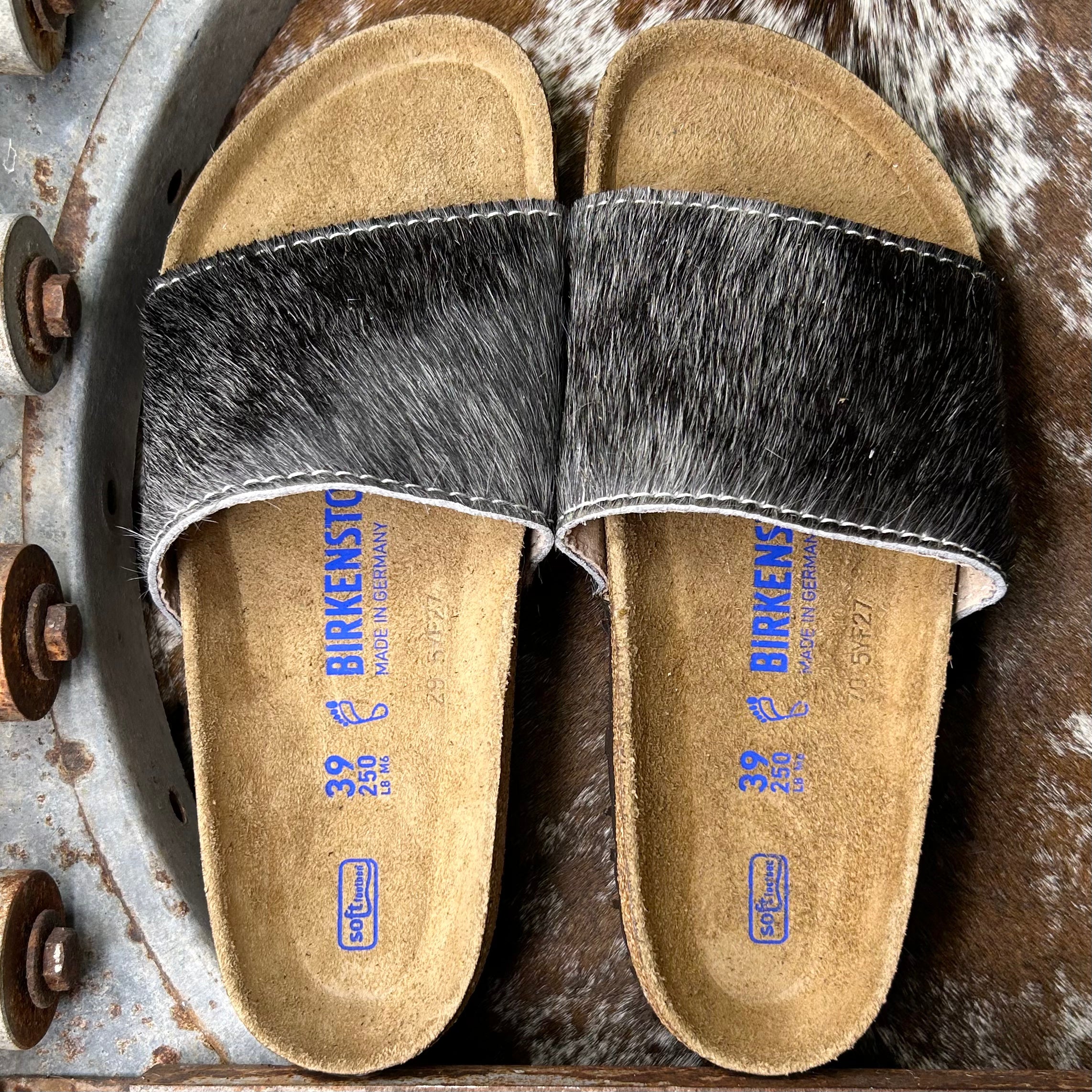 Cowhide Rancheras (Size 39)