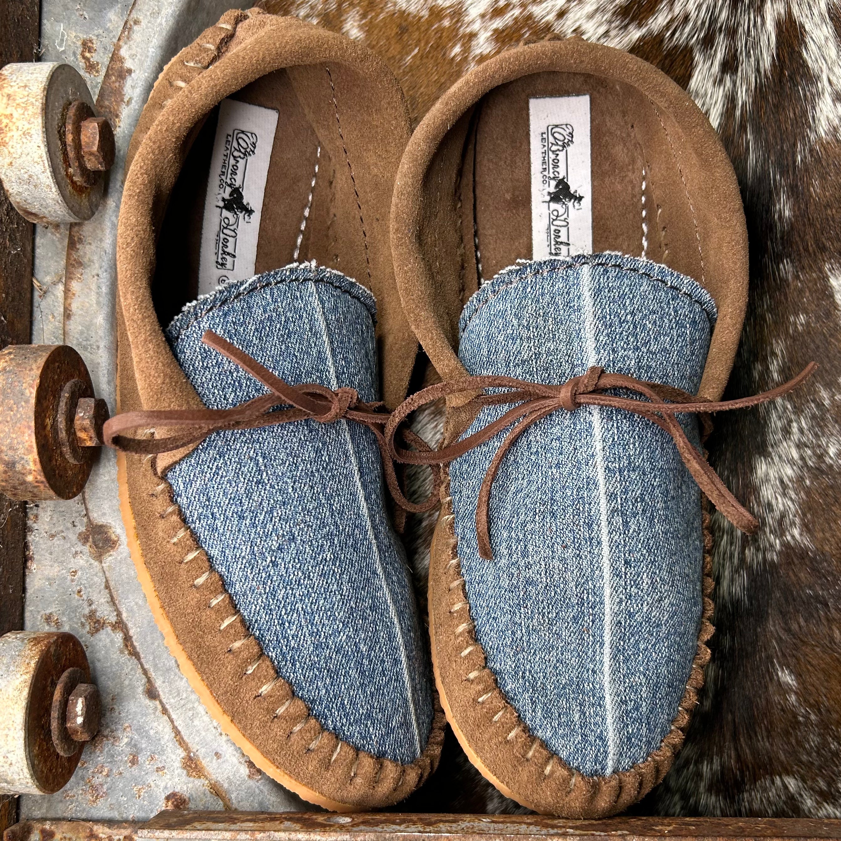Denim Muleys (Size 6)