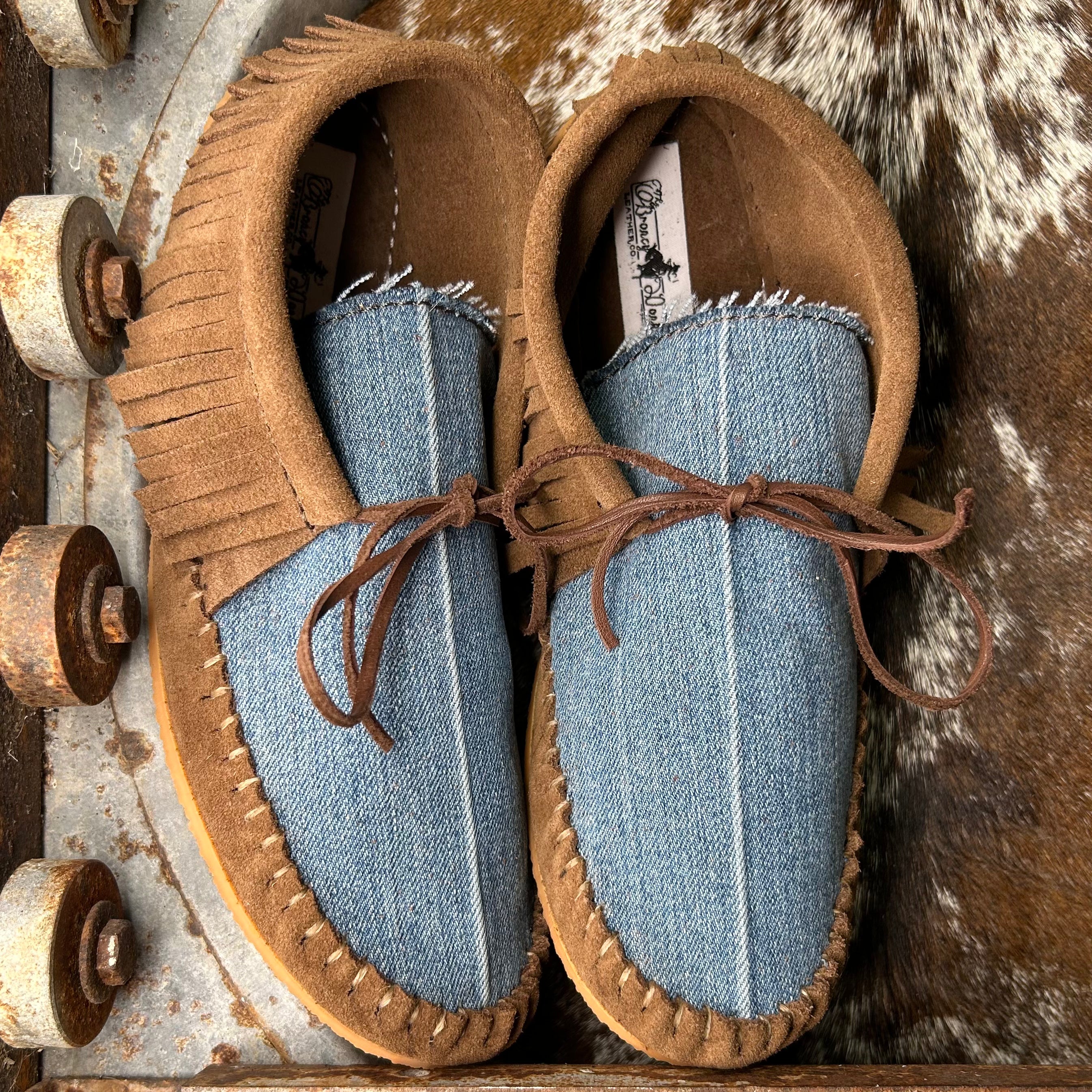 Denim Shorties (Size 8)