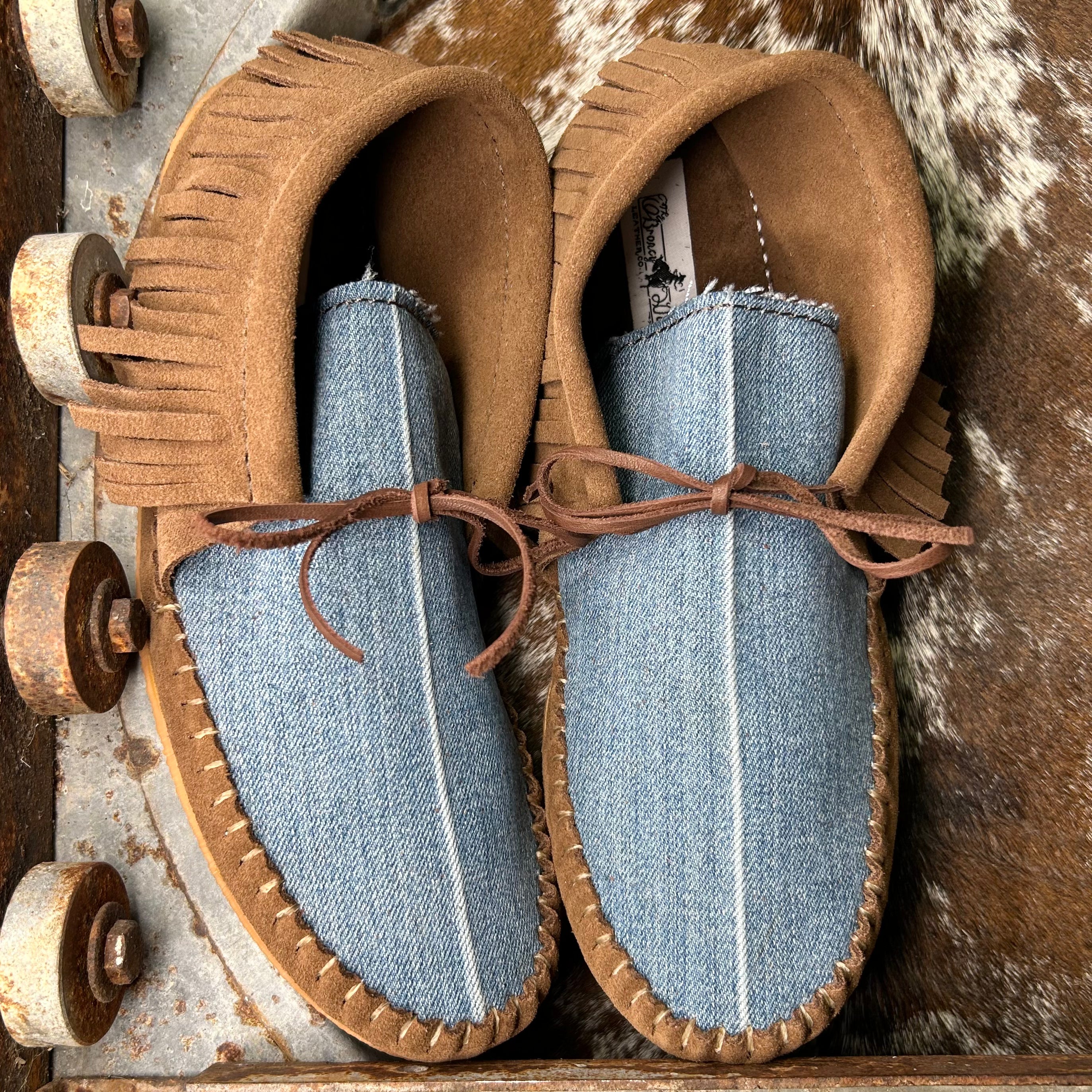 Denim Shorties (Size 9)