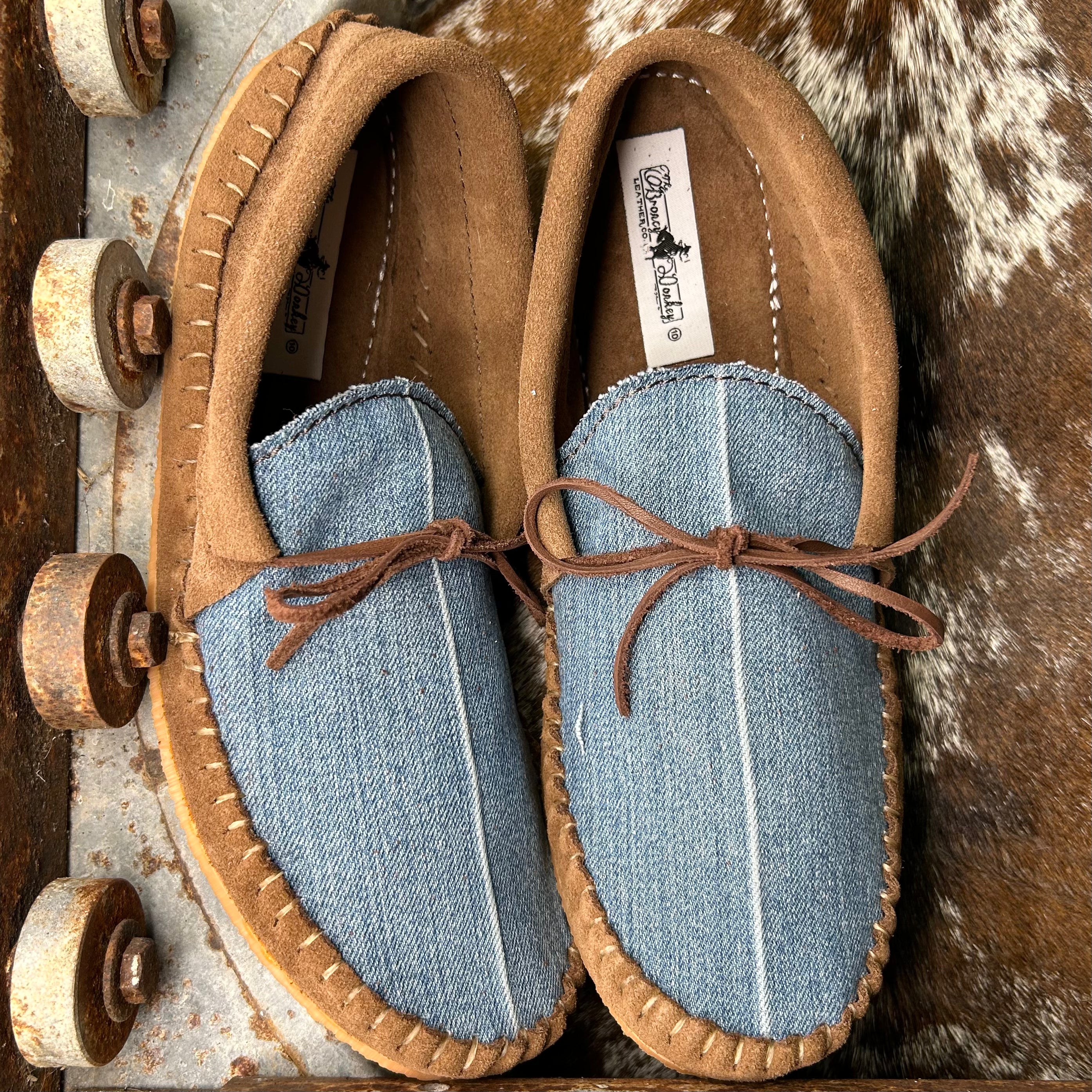 Denim Muleys (Size 10)