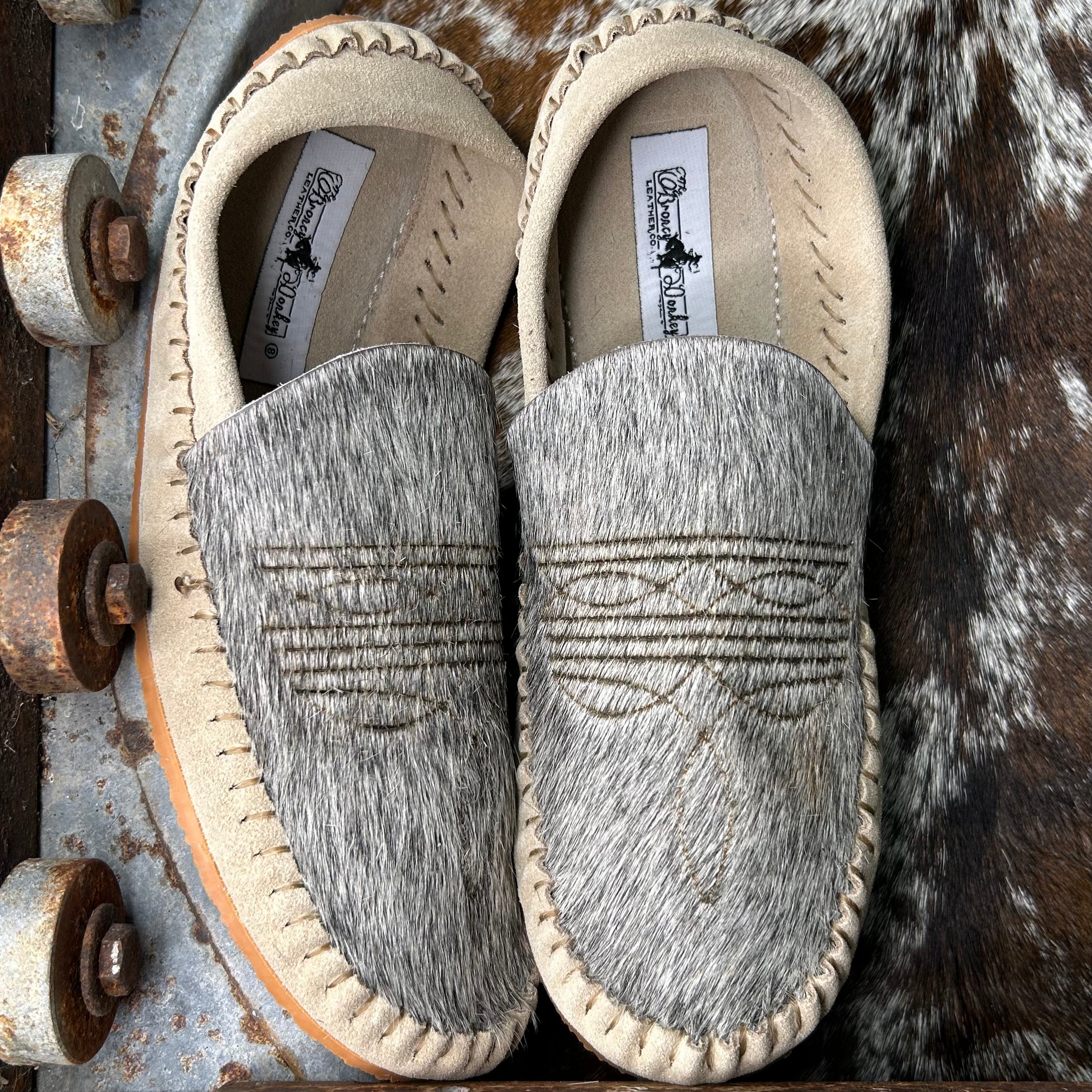 Branded Bootstitch Mules (Size 8)