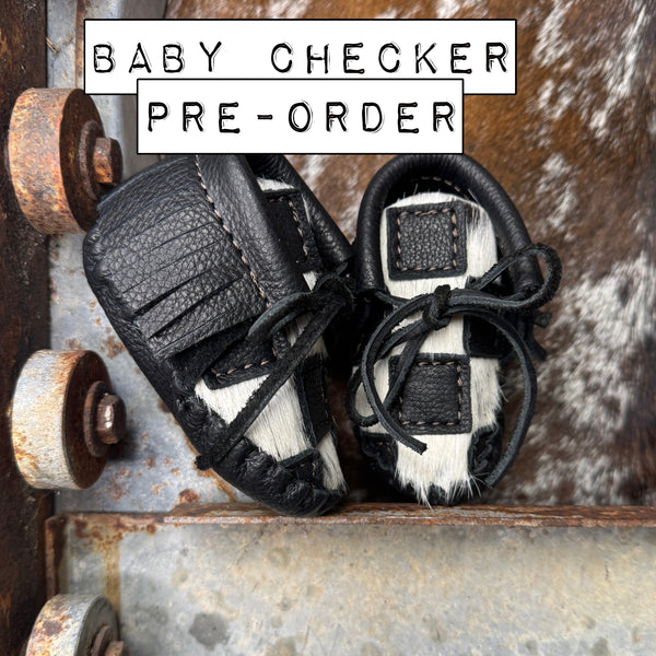 BABY CHECKER PREORDER (PLEASE READ DESCRIPTION!)