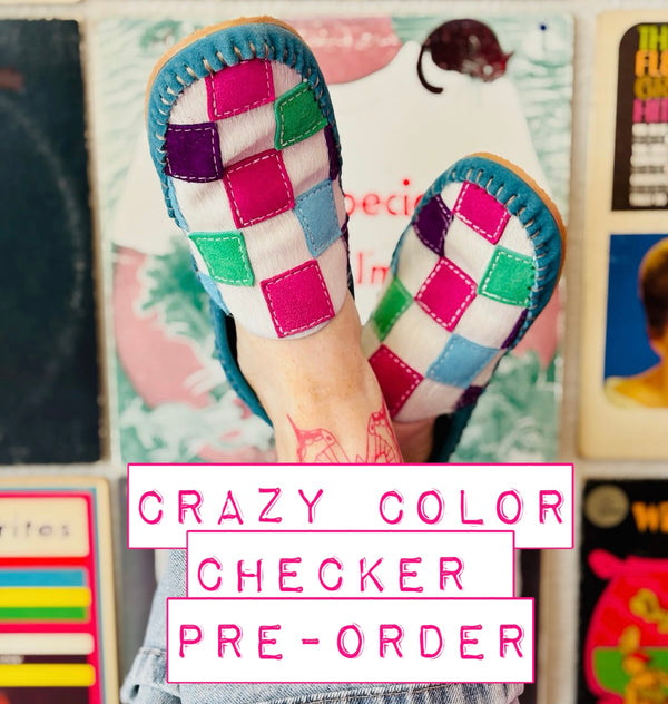 CRAZY COLOR CHECKER PREORDER (PLEASE READ DESCRIPTION!)